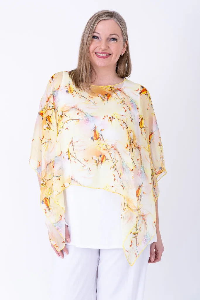 Silk Poncho, Songbird sold by Blue Sky product image thumbnail 3