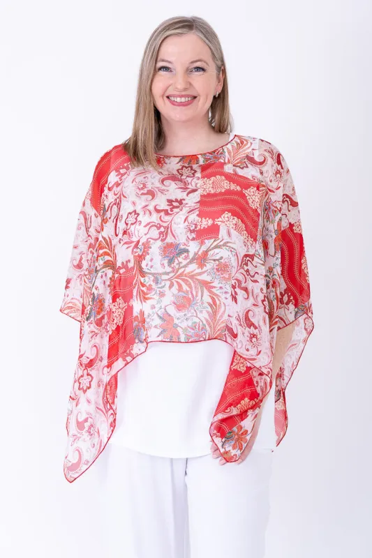 Silk Poncho, Charm sold by Blue Sky