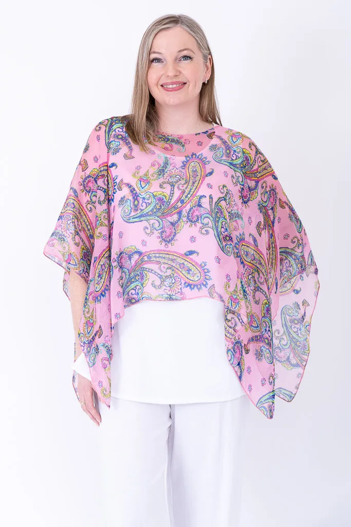 Silk Poncho, Virtue sold by Blue Sky product image thumbnail 3