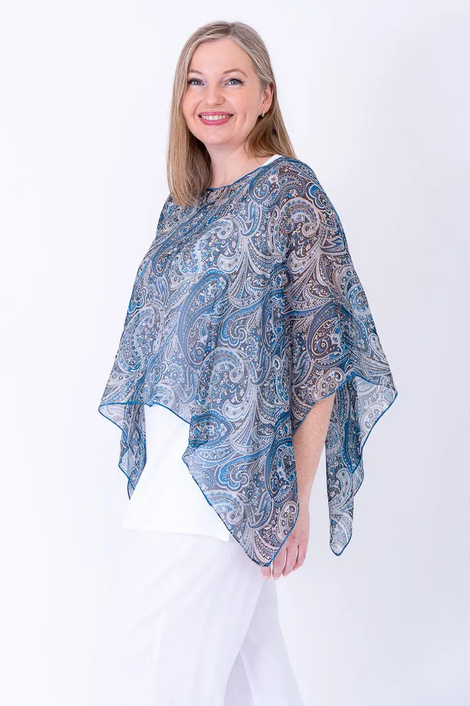 Silk Poncho, Simplicity sold by Blue Sky product image thumbnail 4
