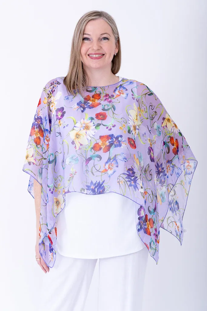 Silk Poncho, Lovalie sold by Blue Sky product image thumbnail 2