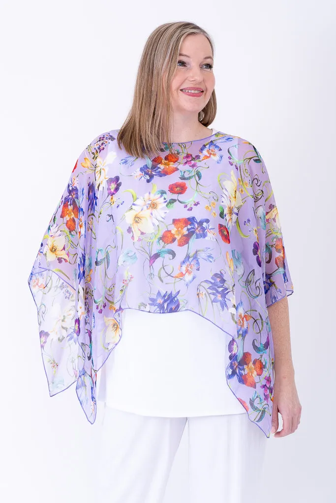 Silk Poncho, Lovalie sold by Blue Sky product image thumbnail 3