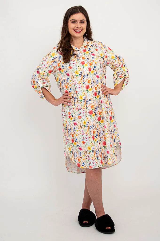 Sleep Shirt, Cheerful Morning, Cotton sold by Blue Sky product image thumbnail 4