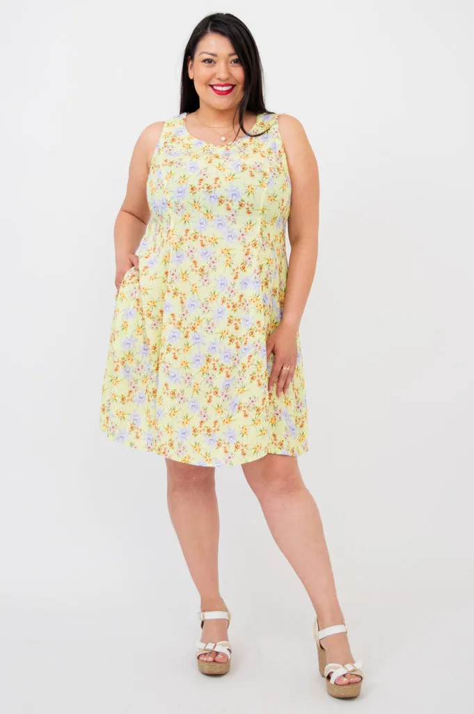 Sweet Sara Dress, Brilliant, Linen Bamboo sold by Blue Sky product image thumbnail 4