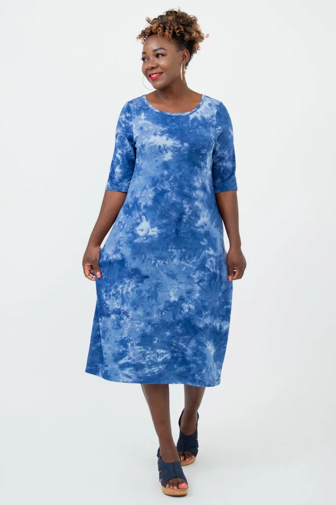 Olivia Dress, Tie Dye, Bamboo sold by Blue Sky product image thumbnail 2