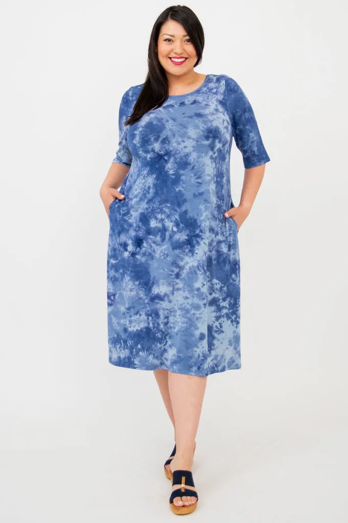 Olivia Dress, Tie Dye, Bamboo sold by Blue Sky product image thumbnail 3