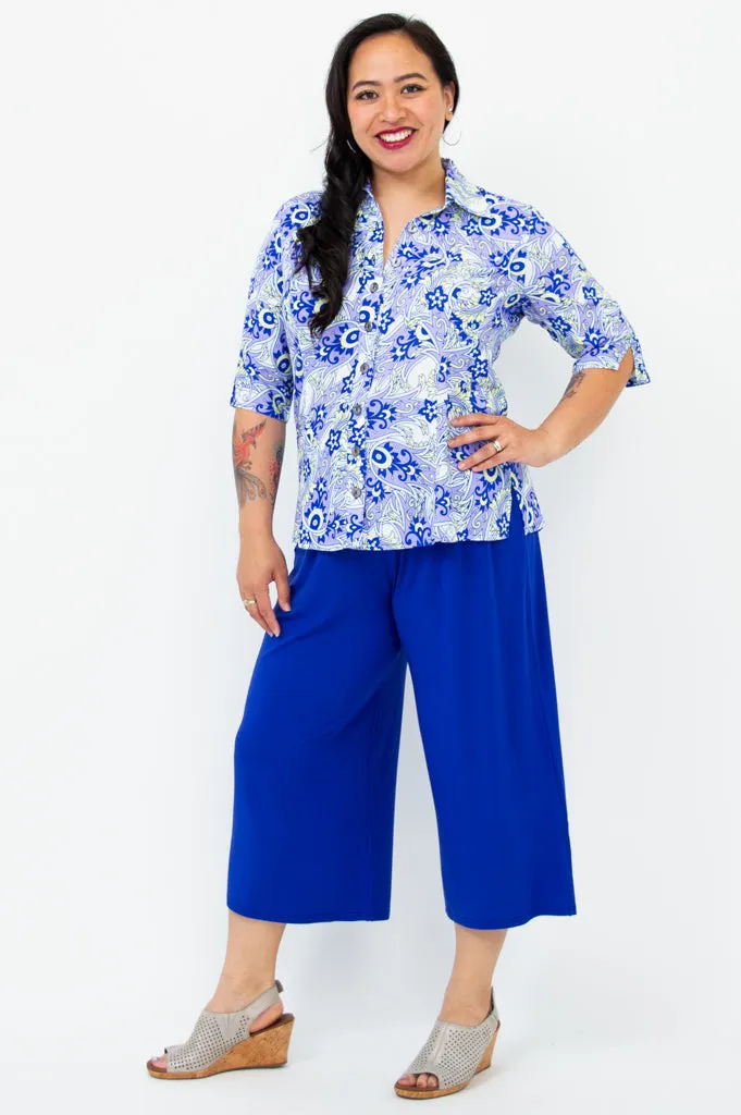 Lorine Blouse, Dazzle, Linen Bamboo sold by Blue Sky product image thumbnail 2