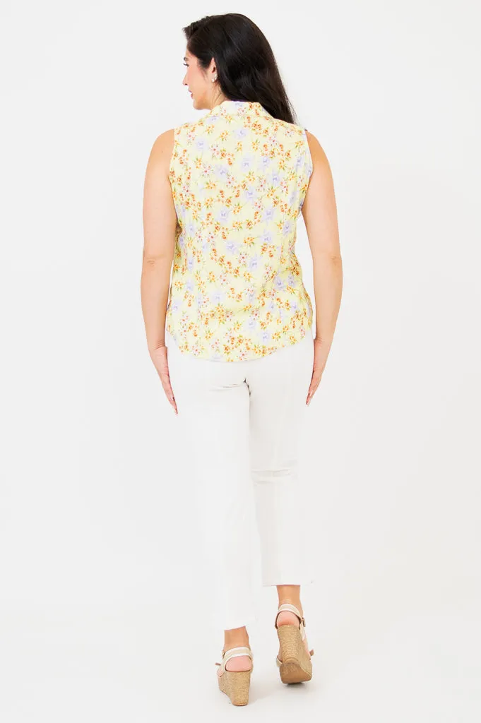 Lexa Tank, Brilliant, Linen Bamboo sold by Blue Sky product image thumbnail 4