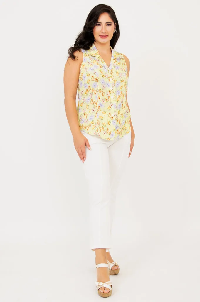 Lexa Tank, Brilliant, Linen Bamboo sold by Blue Sky product image thumbnail 3