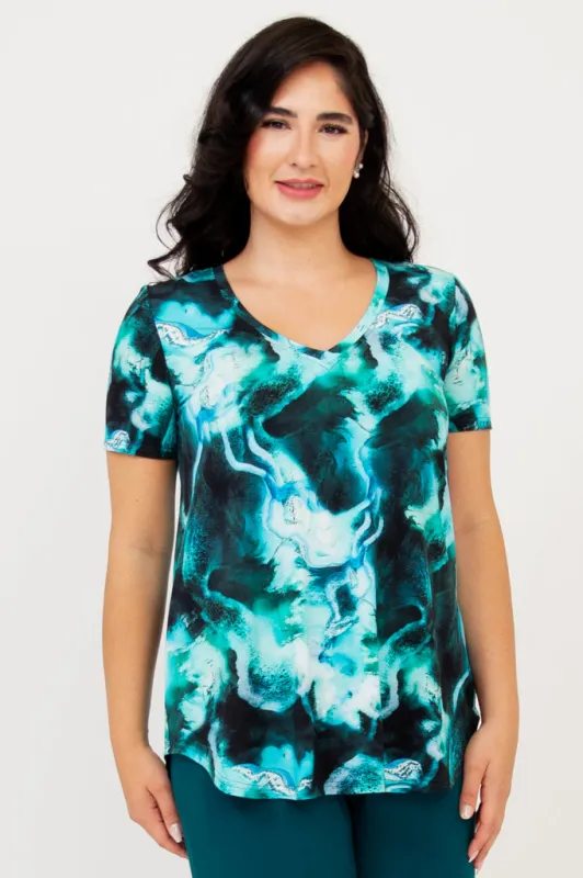 Jackie S/S Top, Charisma, Bamboo sold by Blue Sky