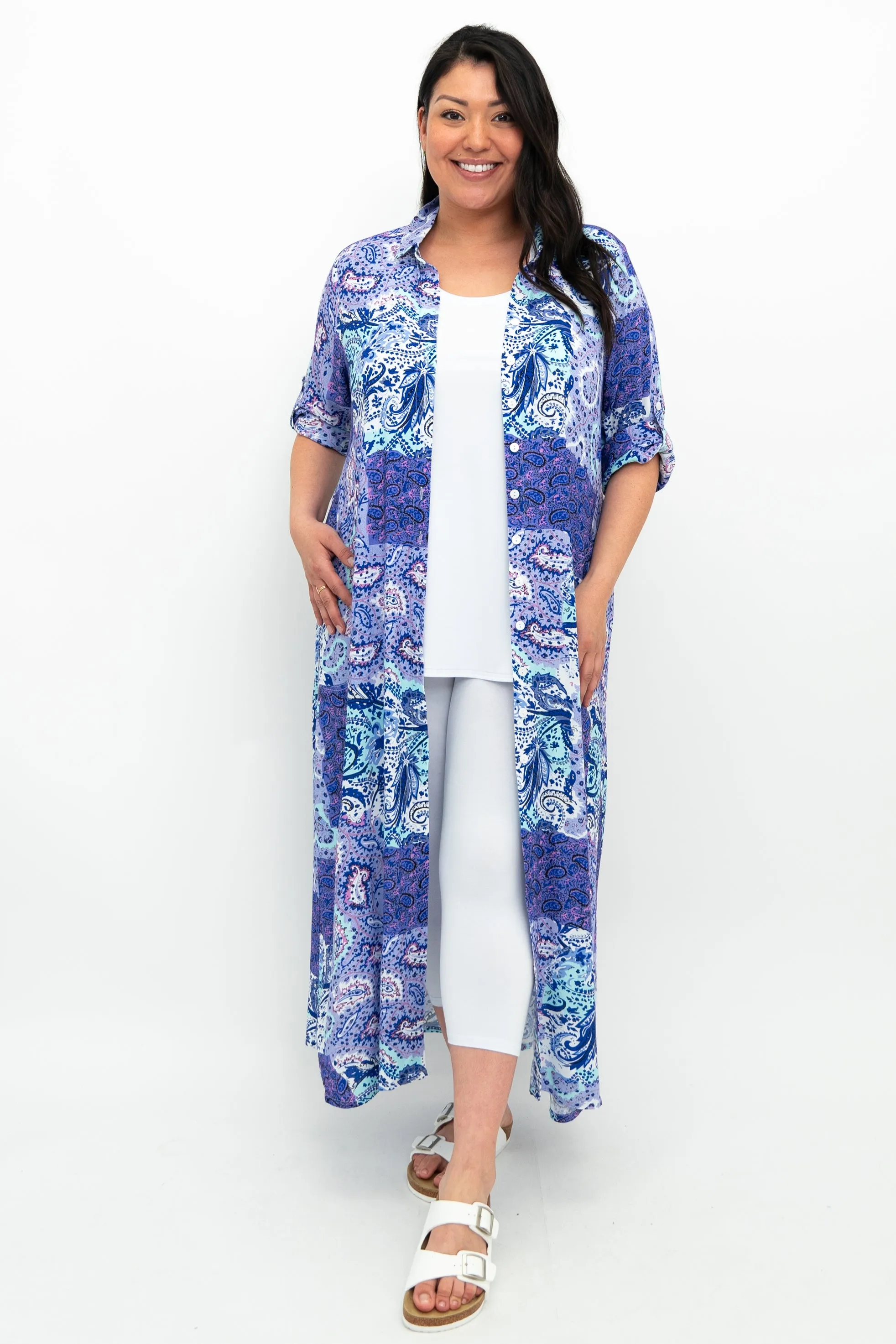 Jennifer Dress, Amiable, Linen Bamboo sold by Blue Sky product image thumbnail 3