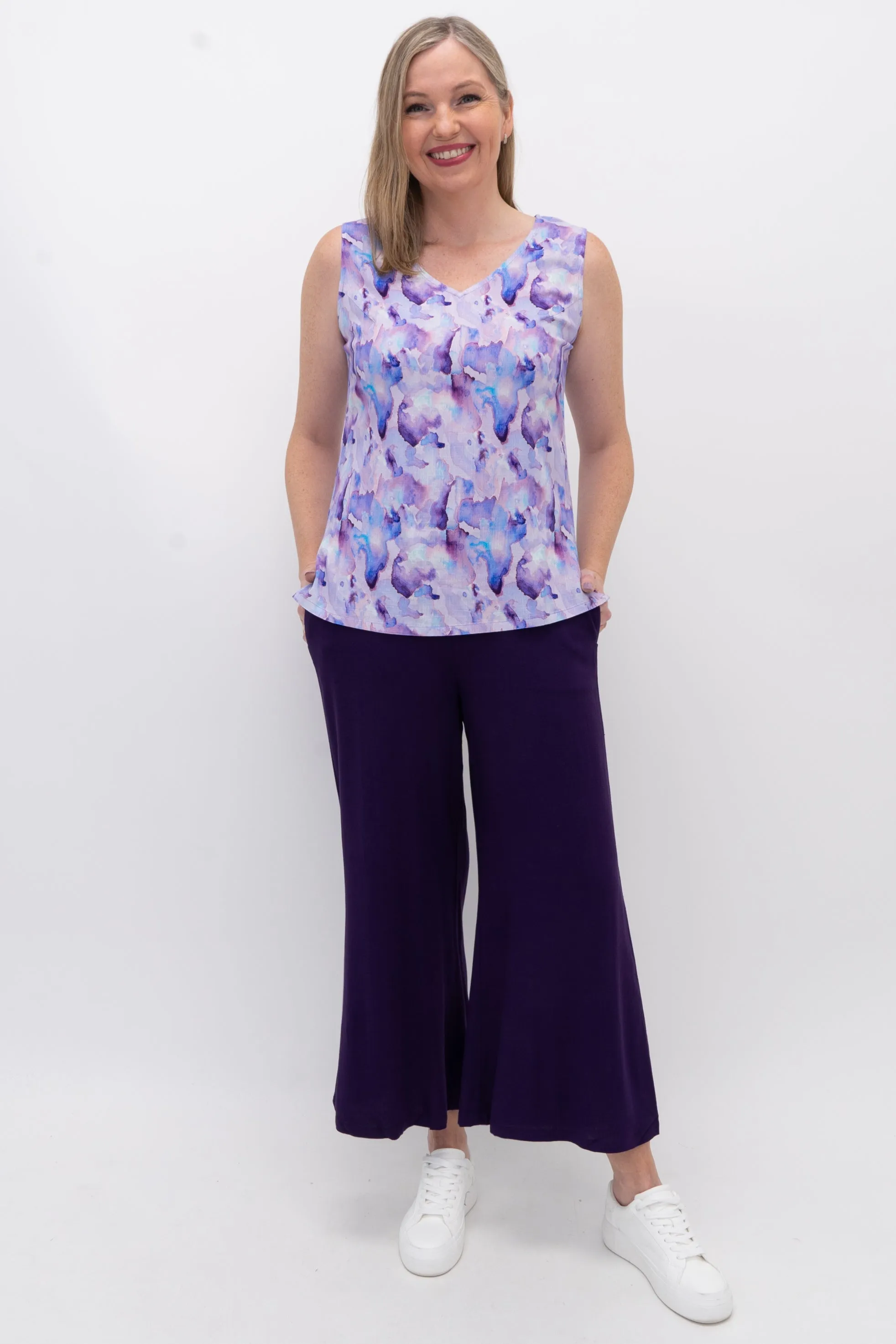 Hannah Tank, Grace, Linen Bamboo sold by Blue Sky product image thumbnail 2