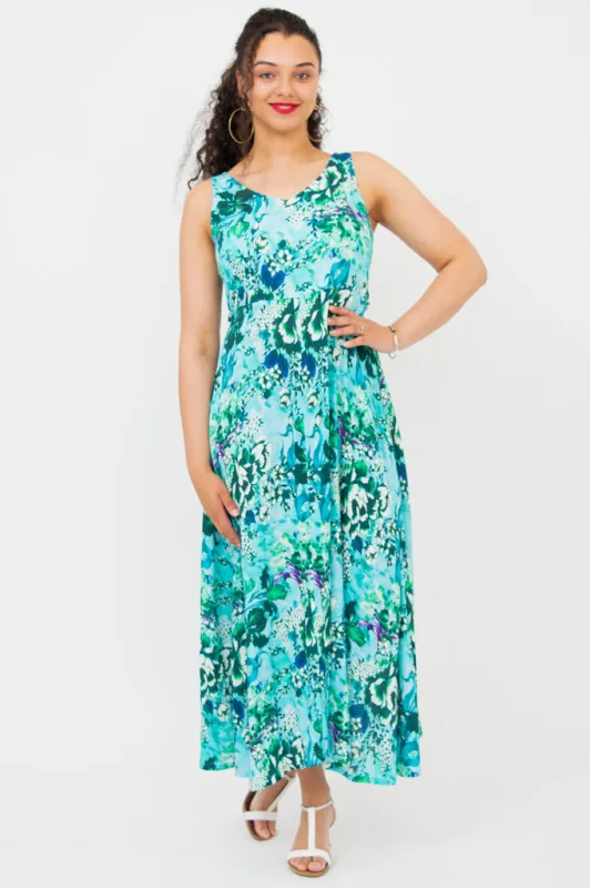 Coraline Dress, Enchant, Linen Bamboo sold by Blue Sky