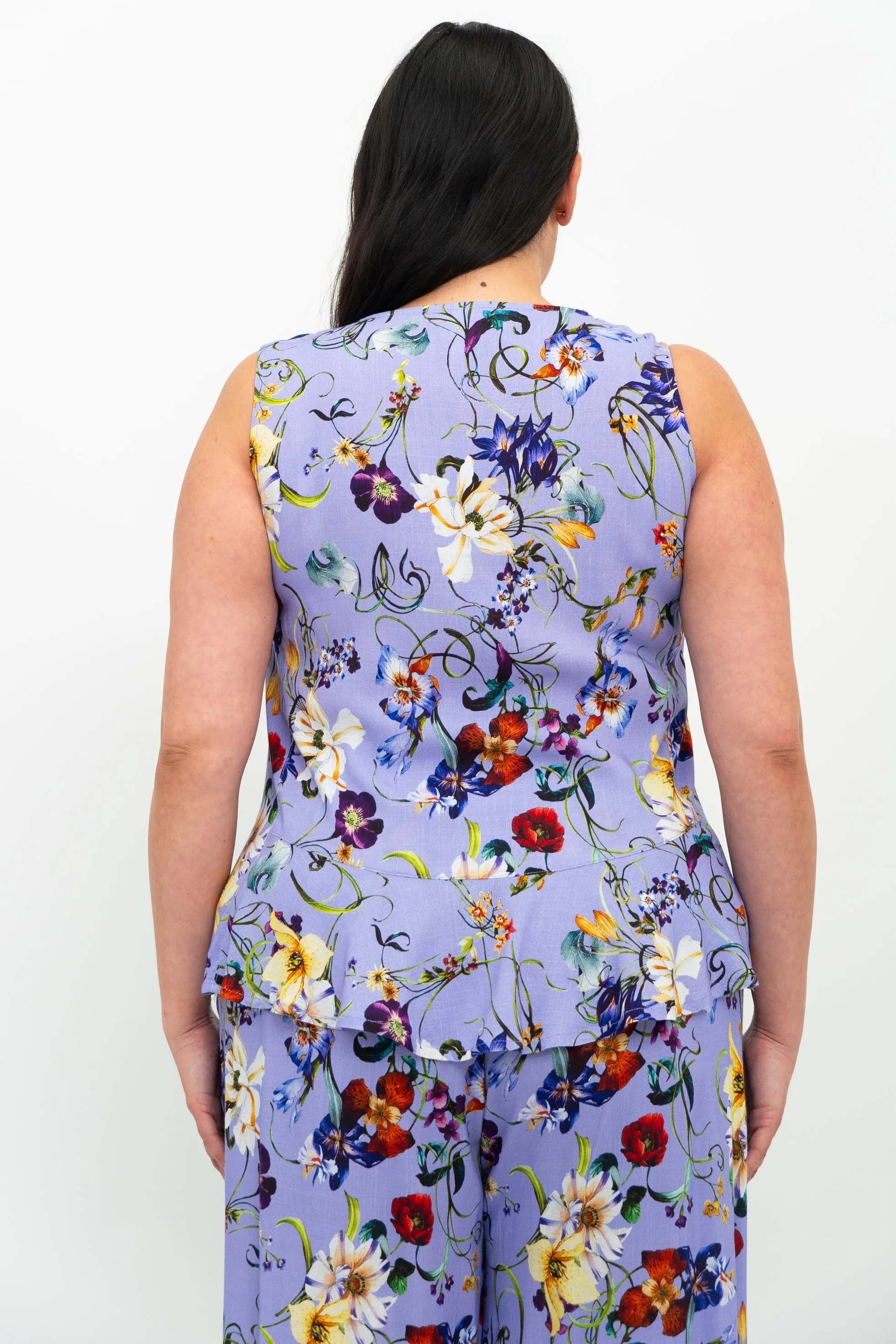 Ginny Tank, Lovalie, Linen Bamboo sold by Blue Sky product image thumbnail 3