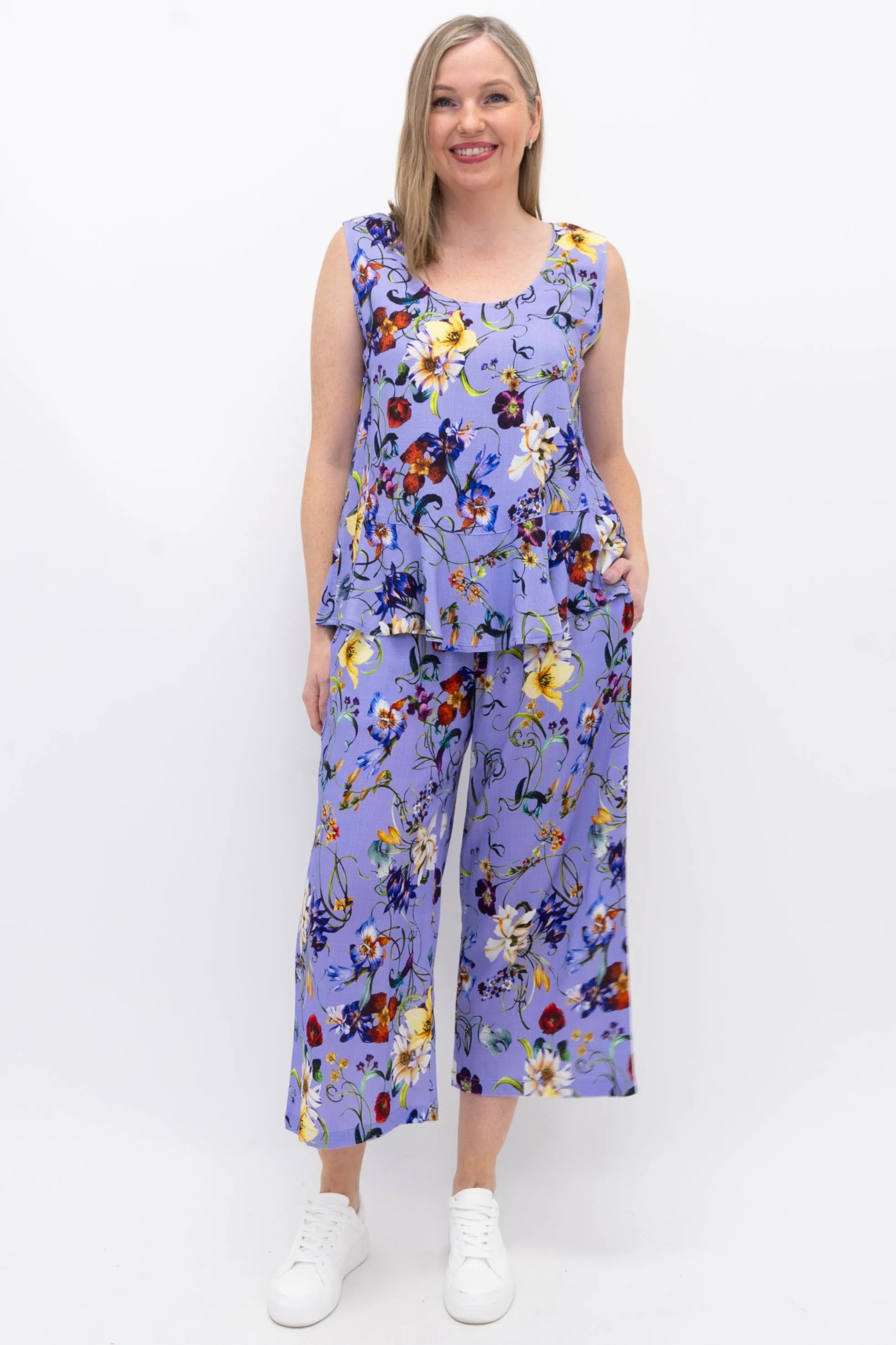 Ginny Tank, Lovalie, Linen Bamboo sold by Blue Sky product image thumbnail 2