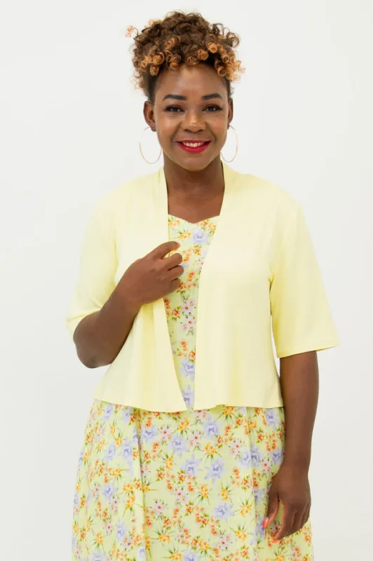 Doda Jacket, Sunshine, Bamboo sold by Blue Sky