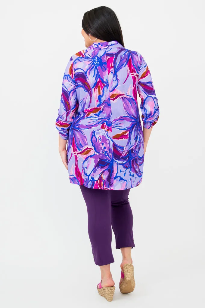 Celine Blouse, Lily Love, Linen Bamboo sold by Blue Sky product image thumbnail 4