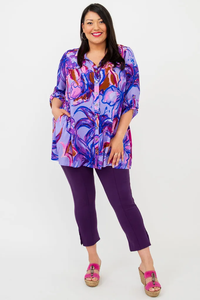 Celine Blouse, Lily Love, Linen Bamboo sold by Blue Sky product image thumbnail 2