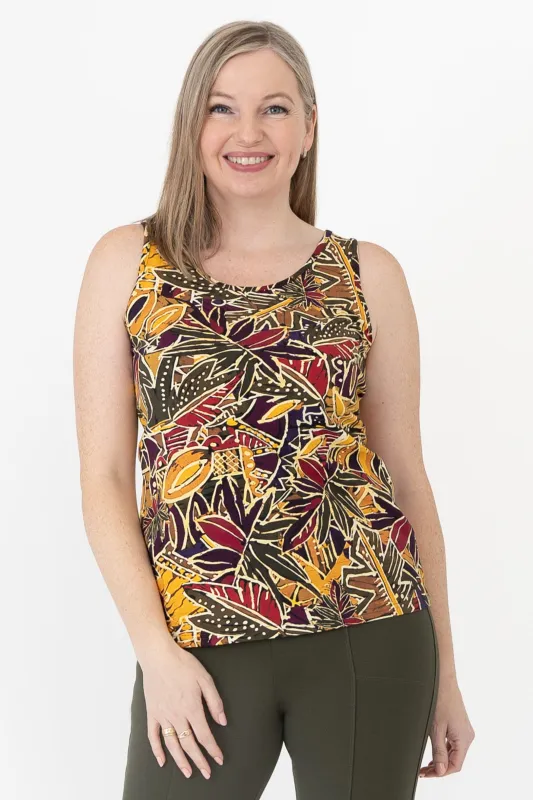 Avalon Tank, Tropikal, Bamboo sold by Blue Sky