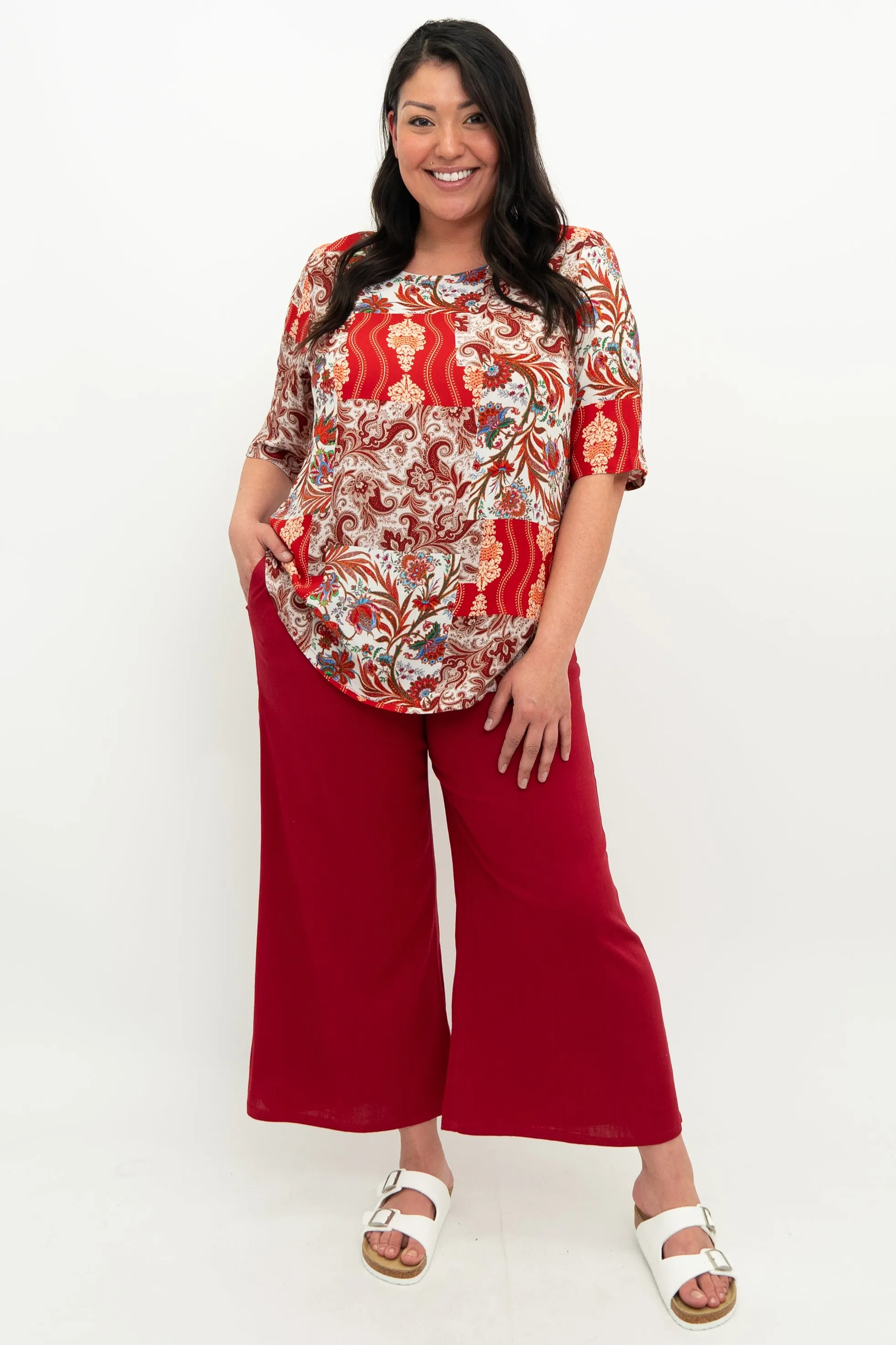 Liza Top, Charm, Linen Bamboo sold by Blue Sky product image thumbnail 2