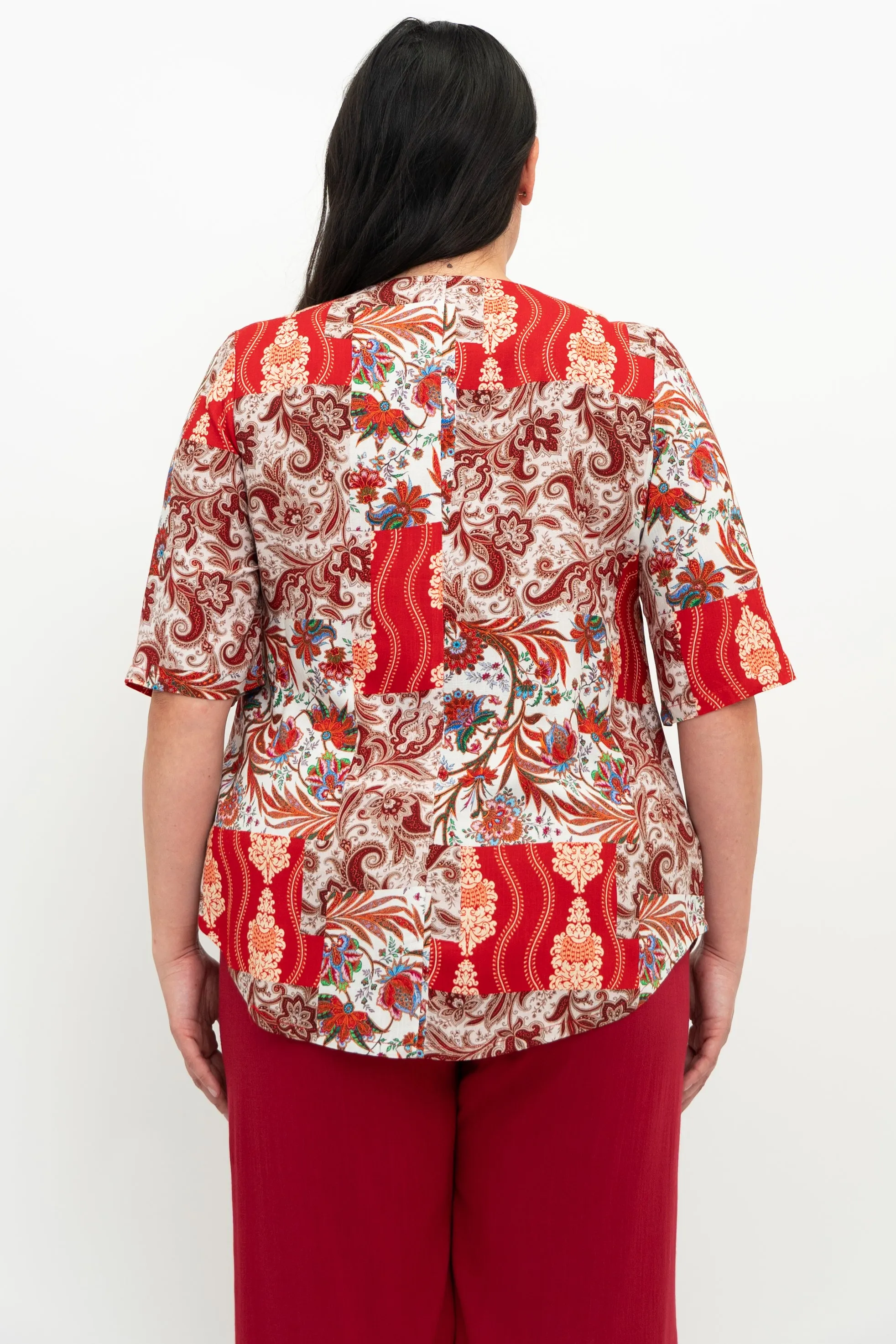 Liza Top, Charm, Linen Bamboo sold by Blue Sky product image thumbnail 3