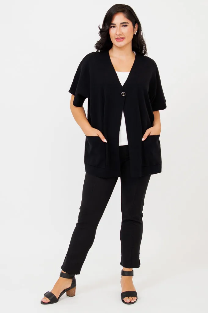 Josie Sweater, Black, Cotton sold by Blue Sky product image thumbnail 3