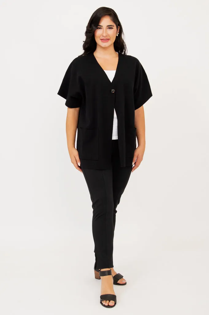 Josie Sweater, Black, Cotton sold by Blue Sky product image thumbnail 2