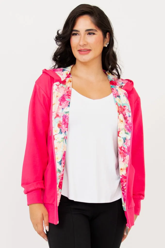 Sky Hoodie, Pink, Cotton sold by Blue Sky product image thumbnail 2