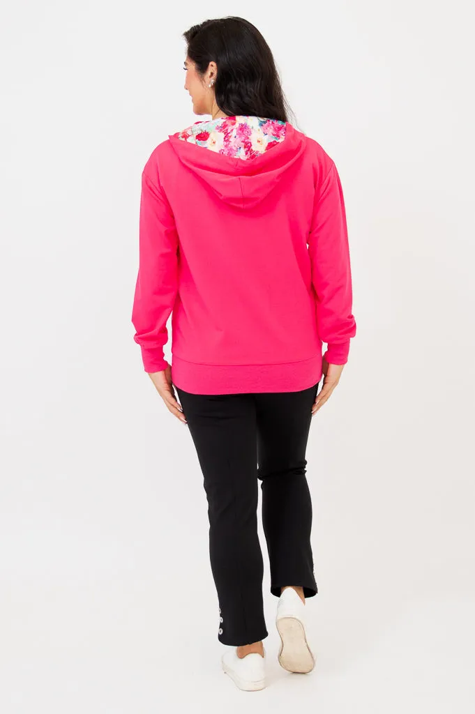Sky Hoodie, Pink, Cotton sold by Blue Sky product image thumbnail 5