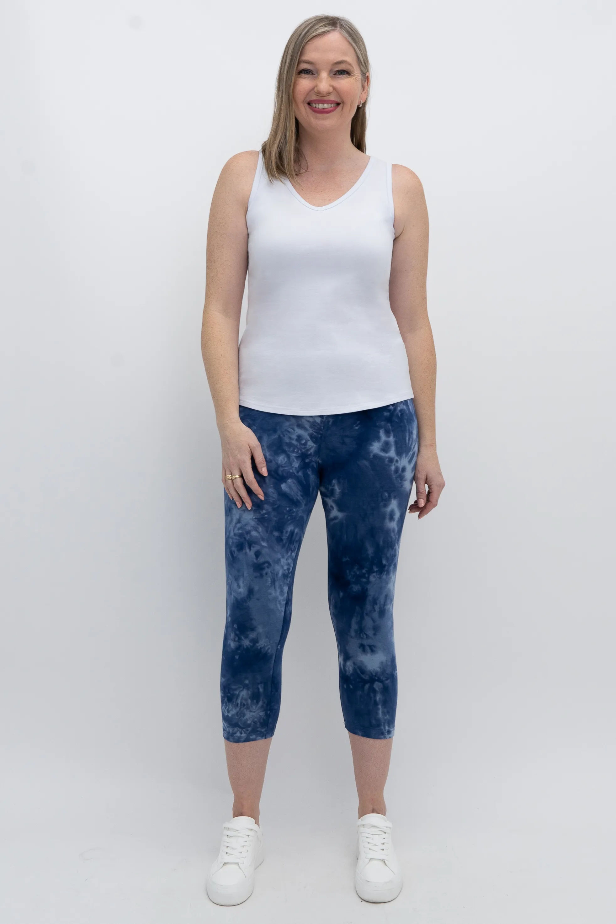 Ruby Capri, Tie Dye, Bamboo sold by Blue Sky product image thumbnail 2