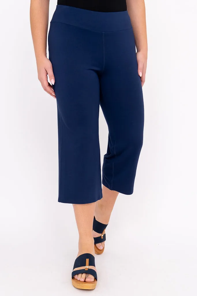 Yoga Capri, Indigo, Bamboo sold by Blue Sky product image thumbnail 3