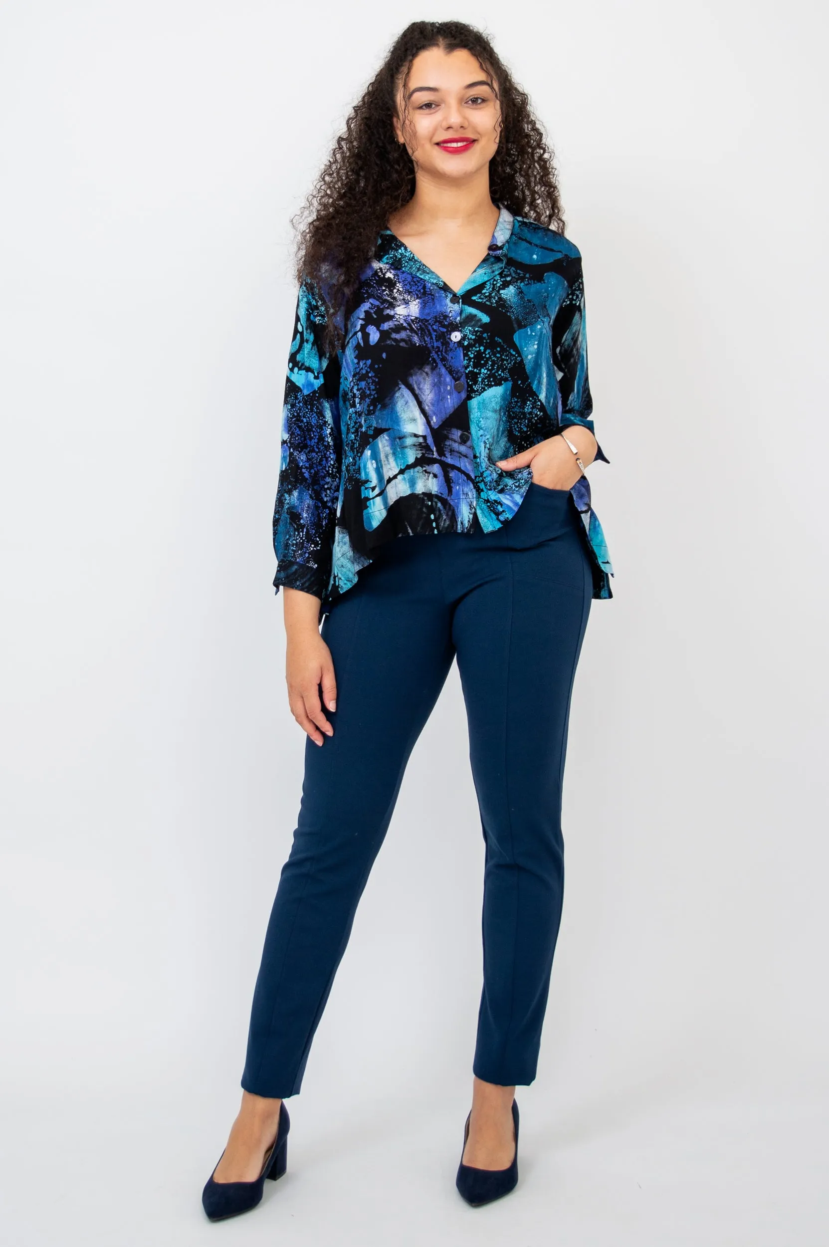 Mayana Blouse, Reef sold by Blue Sky product image thumbnail 3
