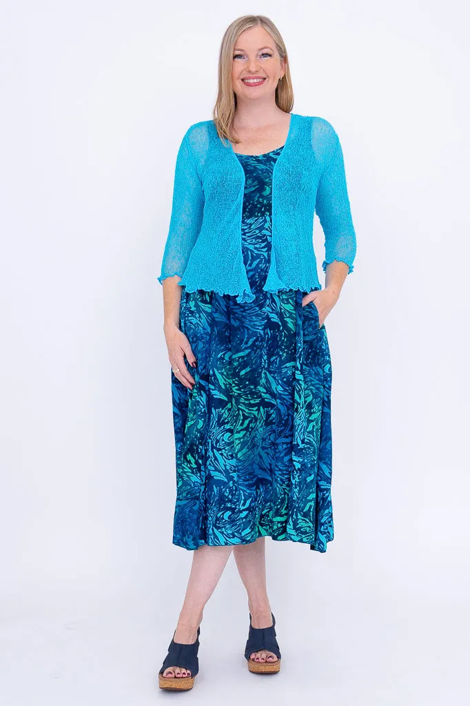 Shauna Dress, Coastal Dream sold by Blue Sky product image thumbnail 3