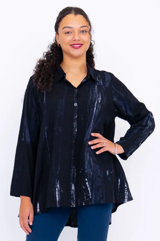 Peruva Top, Deep Sea sold by Blue Sky