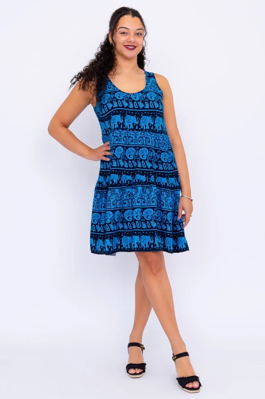Kaya Dress, Elephant sold by Blue Sky
