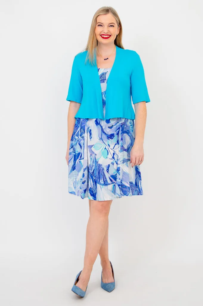 Doda Jacket, Turquoise, Bamboo sold by Blue Sky product image thumbnail 2