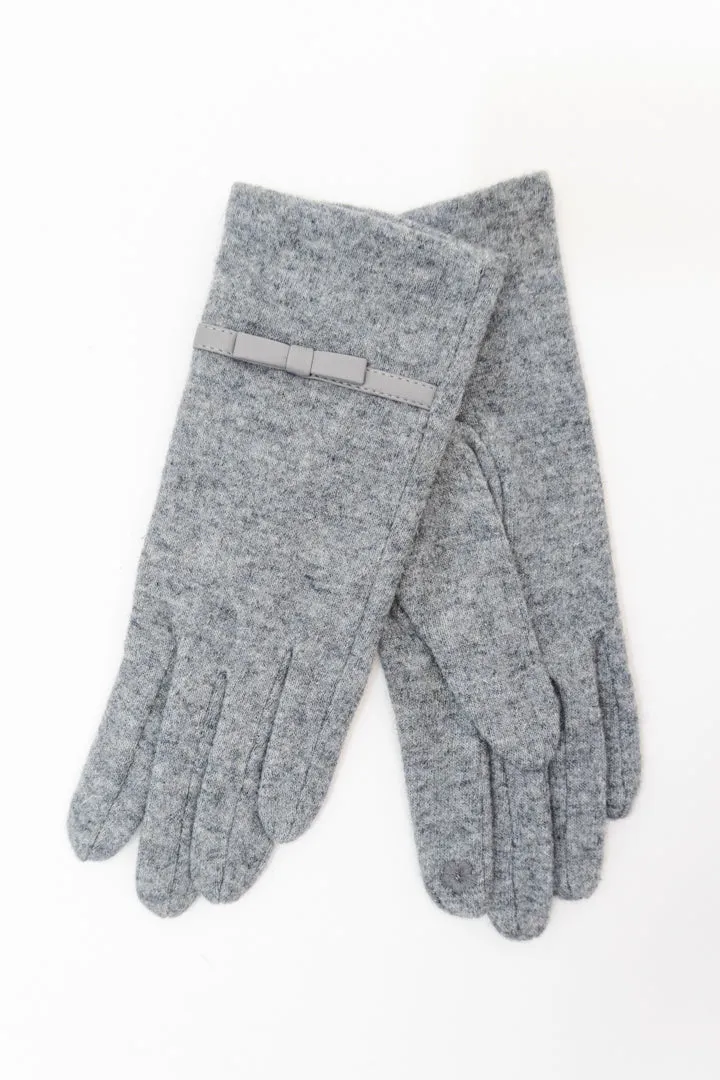 Wool Gloves, Grey (Style 4) sold by Blue Sky