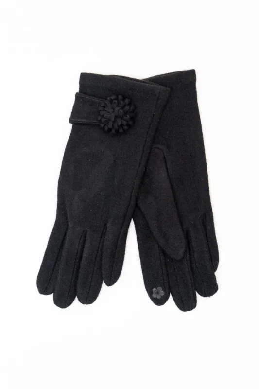 Wool Gloves, Black (Style 5) sold by Blue Sky