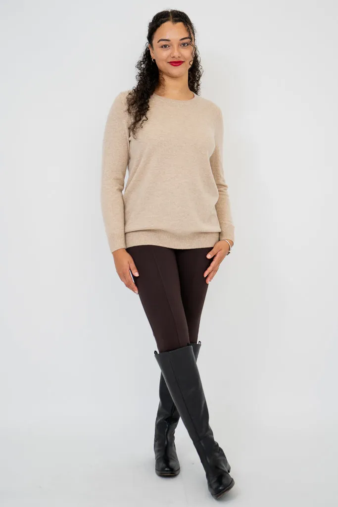 Kamila Sweater, Camel, Wool Cashmere sold by Blue Sky product image thumbnail 2
