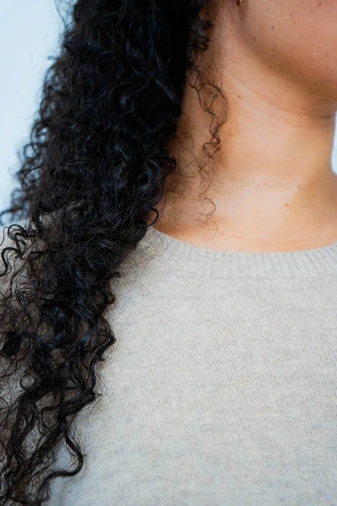 Kamila Sweater, Camel, Wool Cashmere sold by Blue Sky product image thumbnail 3