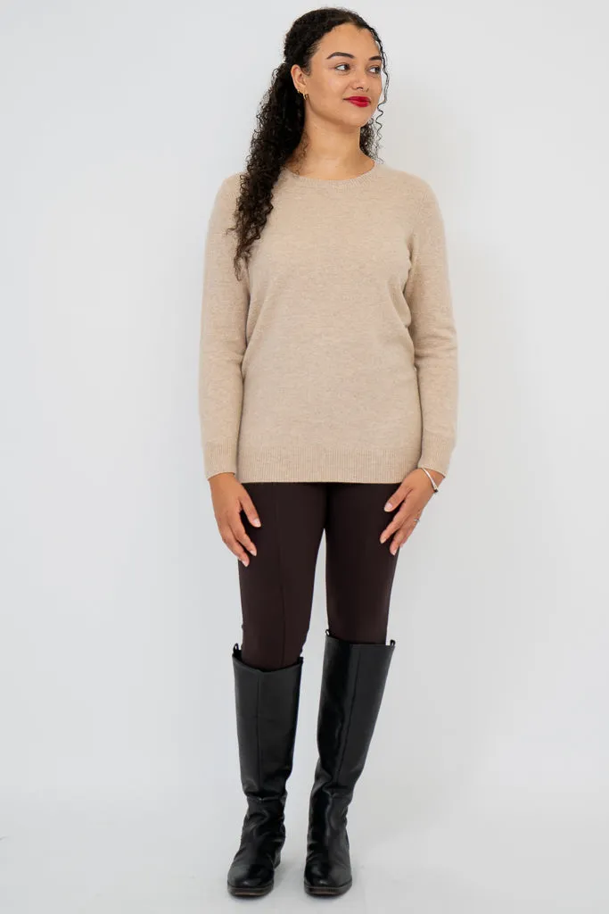 Kamila Sweater, Camel, Wool Cashmere sold by Blue Sky product image thumbnail 5