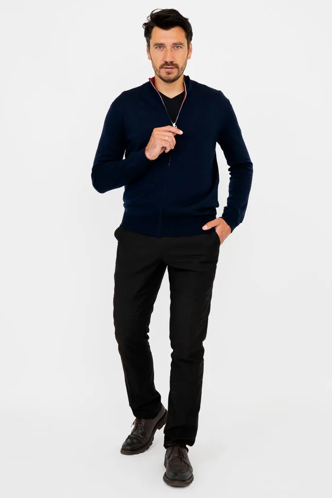 Joey Sweater, Navy, Merino Wool sold by Blue Sky product image thumbnail 3