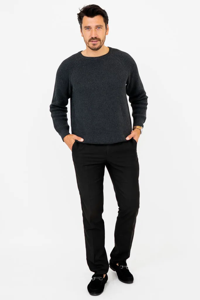 Jackson Sweater, Charcoal, Cotton sold by Blue Sky product image thumbnail 5