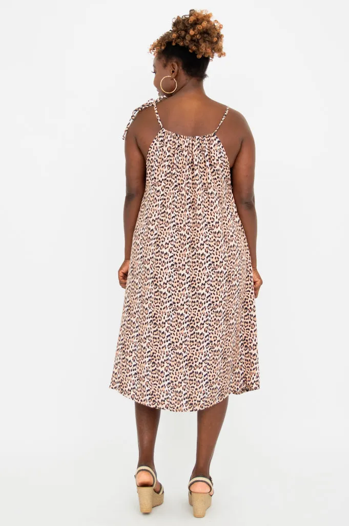 Beach Dress, Leopard, One Size sold by Blue Sky product image thumbnail 3