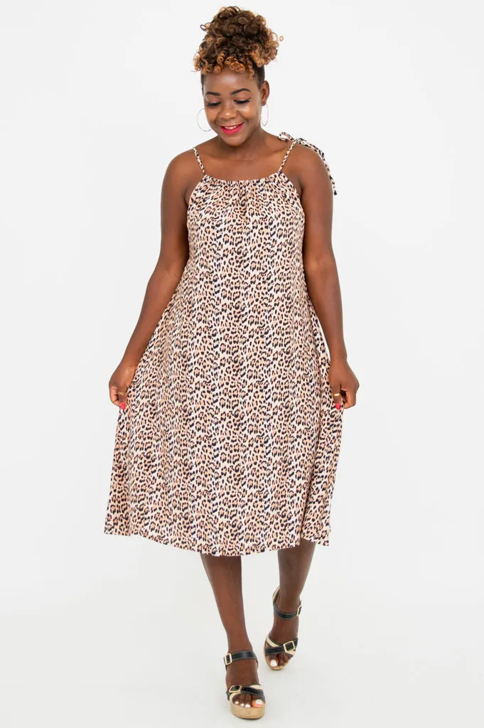 Beach Dress, Leopard, One Size sold by Blue Sky product image thumbnail 2