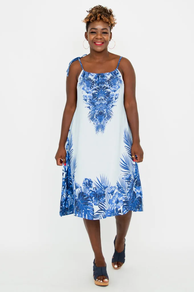 Beach Dress, Blue, One Size sold by Blue Sky product image thumbnail 2