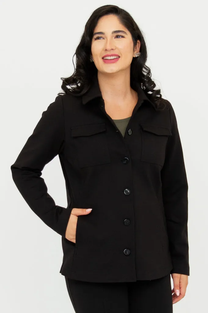 Lolo Jacket, Black, Modal sold by Blue Sky
