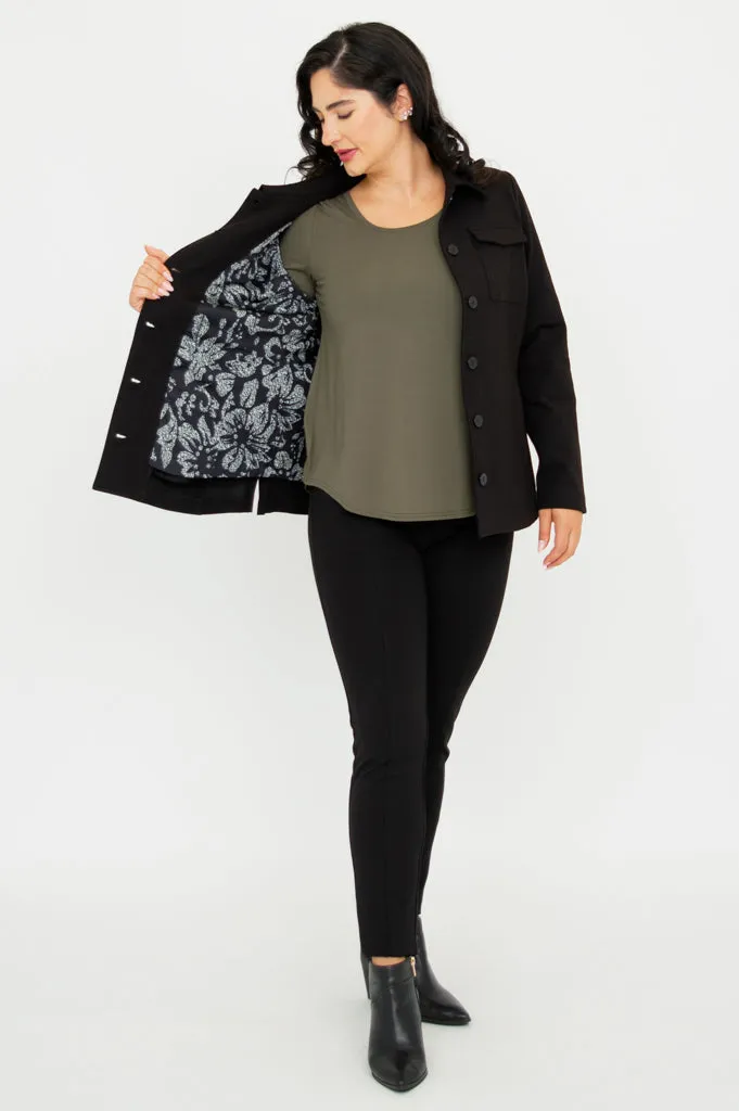 Lolo Jacket, Black, Modal sold by Blue Sky product image thumbnail 5