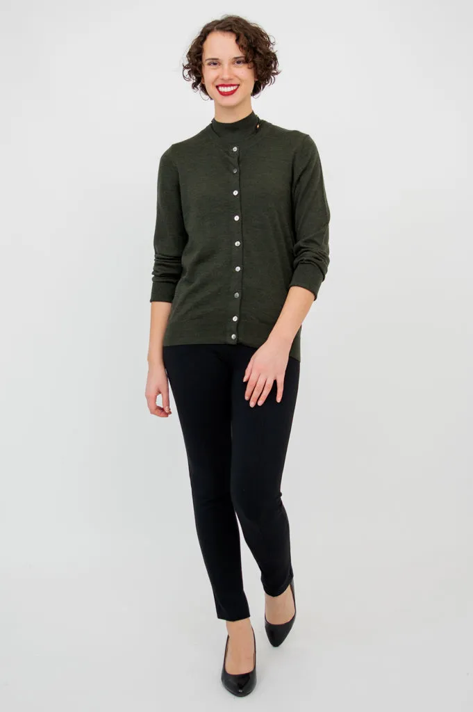 Kitten Cardigan, Boscage,Merino Wool sold by Blue Sky product image thumbnail 4