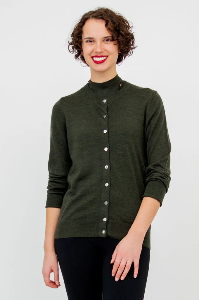 Kitten Cardigan, Boscage,Merino Wool sold by Blue Sky product image thumbnail 2